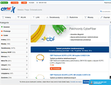 Tablet Screenshot of cyberbajt.pl